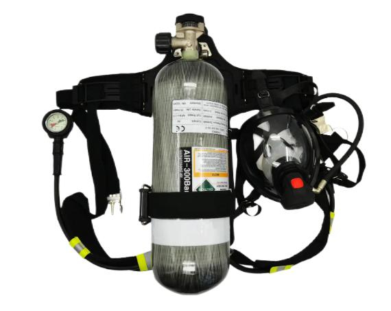Appareil respiratoire autonome de cylindre de fibre de verre de carbone de 6.8L SCBA pour le pompier