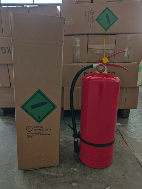 Extincteur sec de poudre sec de 6 kg pour bois avec soupape en laiton