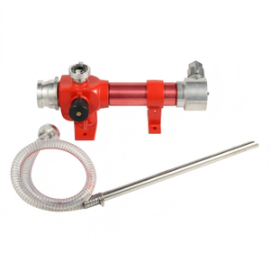 Générateur de mousse de protection incendie d'inducteur de mousse portatif en ligne en laiton + aluminium