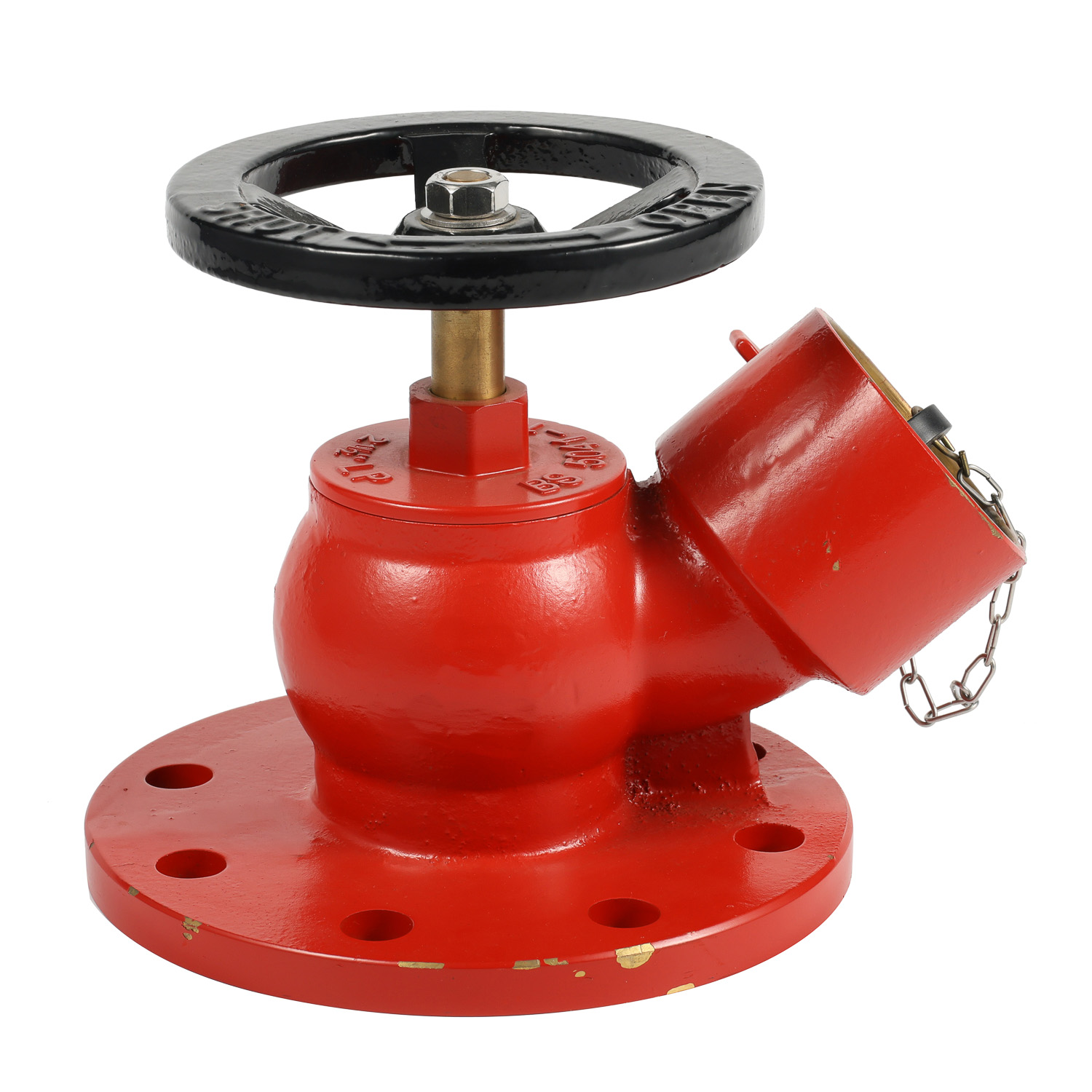 Vanne d'atterrissage en laiton ou en bronze pour système de bouche d'incendie