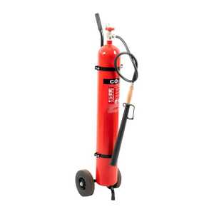 Extincteur de dioxyde de carbone CO2 sur chariot 10KG