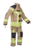 Ensemble de combinaison de pompier NOMEX jaune haute performance 