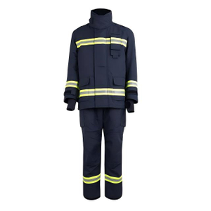 Costume de sécurité incendie d'isolation thermique de pompier de haute qualité