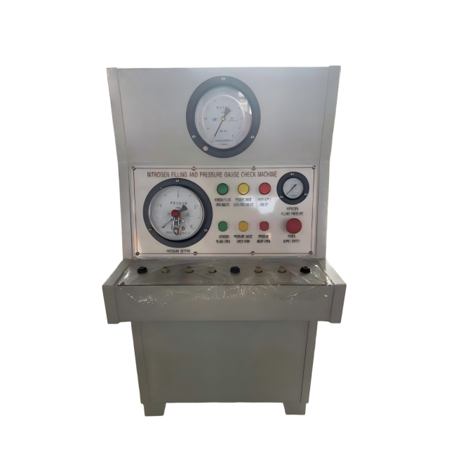 Machine d'extincteur d'unité de remplissage et d'étalonnage N2