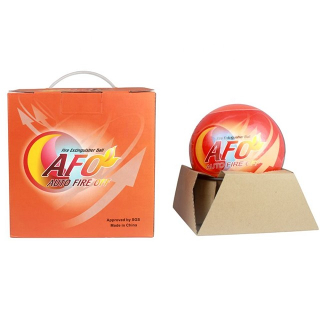 Boule d'extincteur tenue dans la main sûre pour la sécurité du bureau