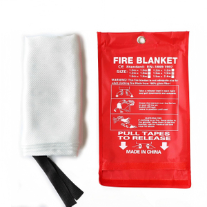 40' X 40' EN1896 Couvertures ignifuges de suppression d'incendie d'urgence en fibre de verre pour la cuisine et la maison