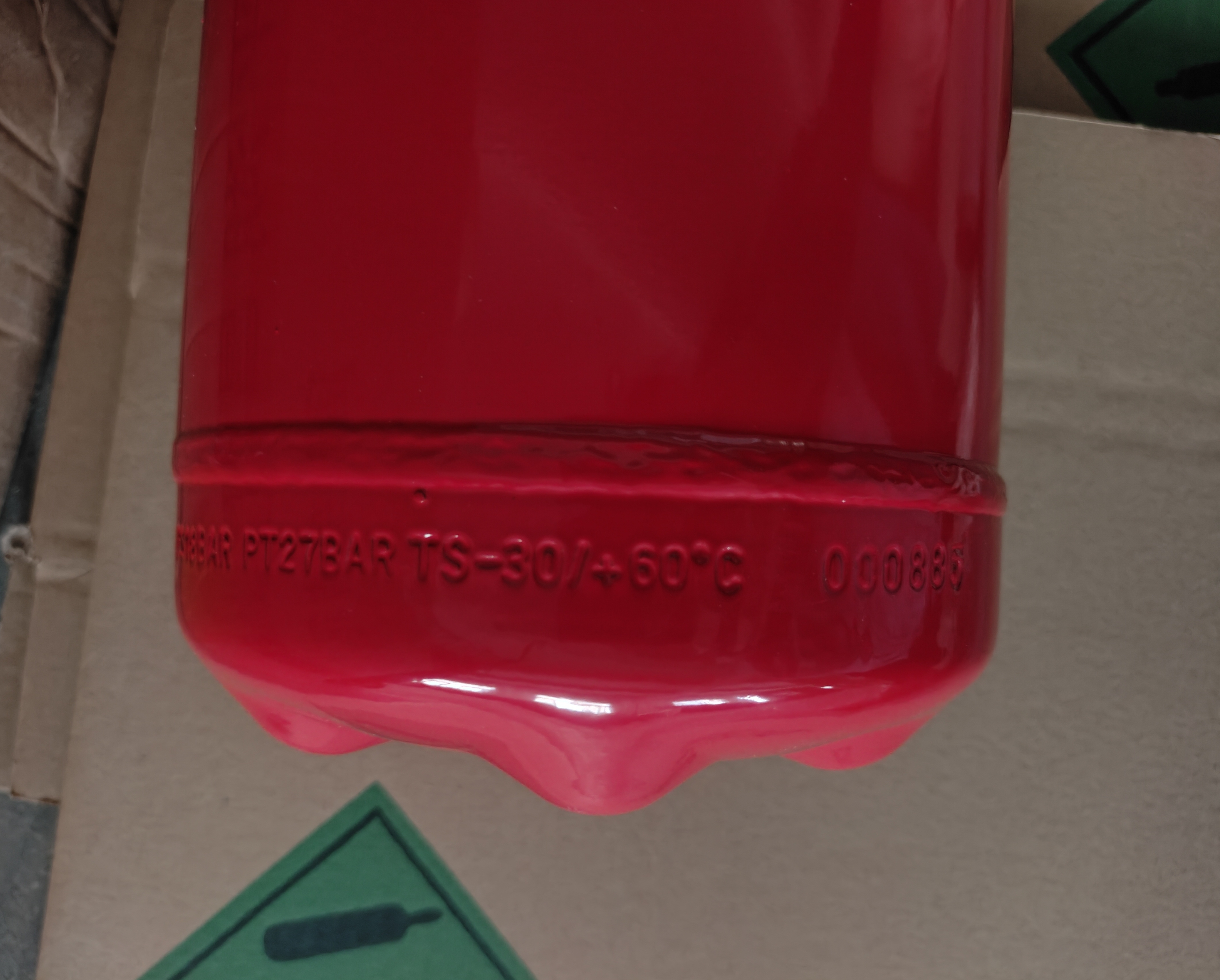 Extincteur de pompiers à poudre sec certifié 6 kg CE 