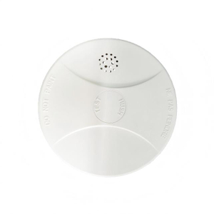 Alarme incendie intelligente rouge clignotante pour la sécurité de la maison