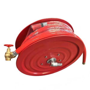 Enrouleur de tuyau d'incendie pivotant de style saoudien DN19 30M avec armoire
