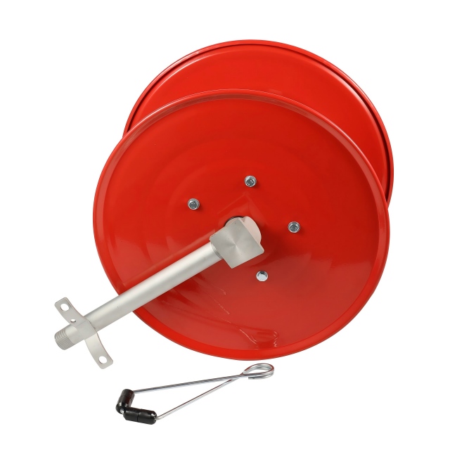 Enrouleur de tuyau d'incendie de type pivotant de style australien, 19 mm x 20 m 
