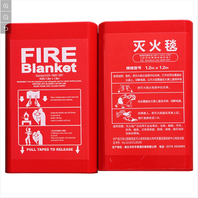 Petite couverture anti-feu de soudage Nano Isolation pour fumeur