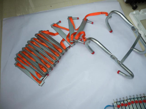 Échelle de secours en aluminium facile à utiliser pour la plate-forme de travail