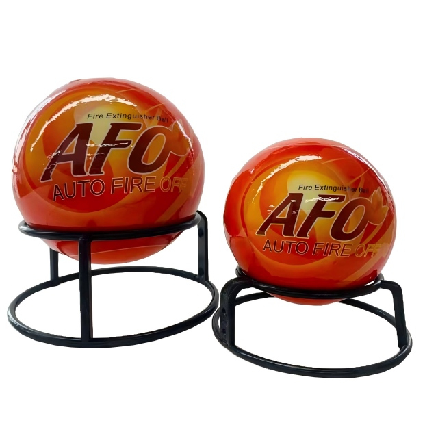 Boule d'extincteur personnalisable en poudre de toutes tailles 